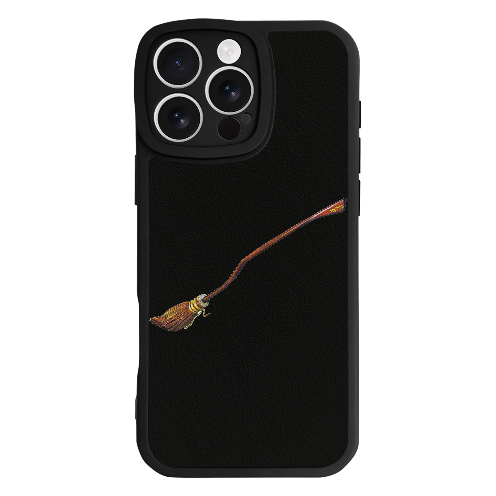 （画像用） Harry Potter ハリー・ポッターシリーズ 【iPhone 16シリーズ対応】シリコンスマホケース（レザー調） 材質：シリコン